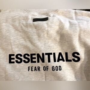 Men’s medium essentials pullover mock neck sweatshirt. 
New with tags